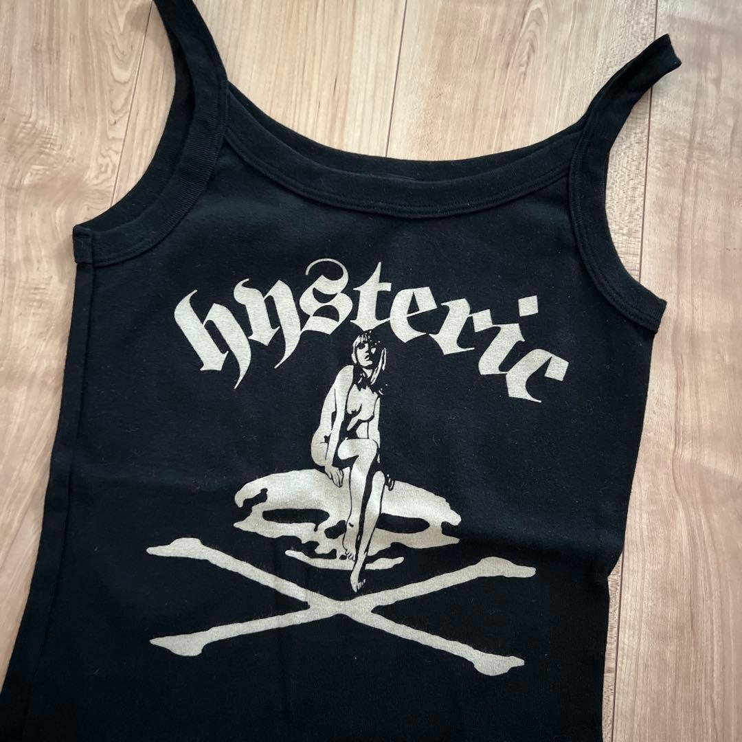 hysteric キャミソール　ブラック