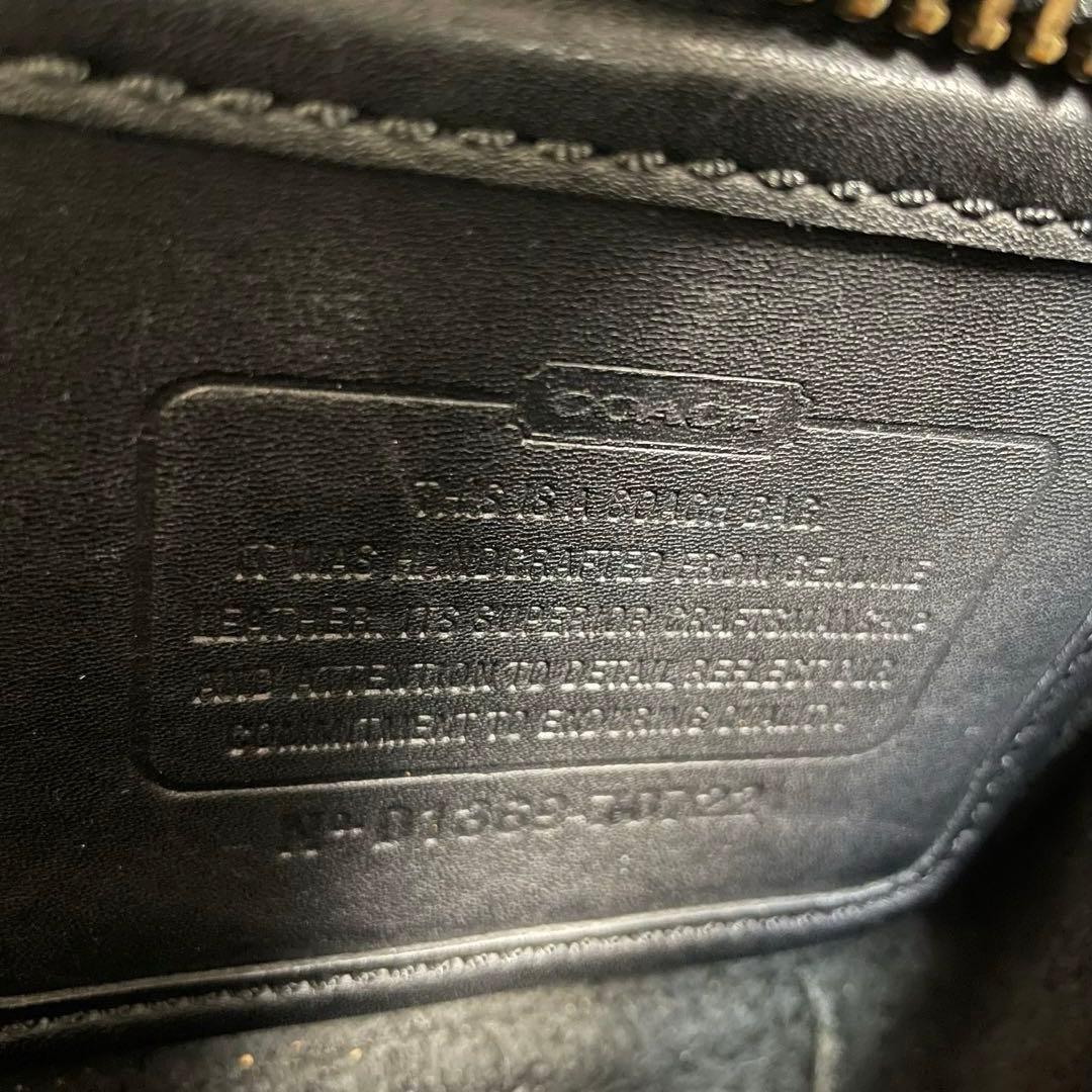 美品 coach ボディバッグ レガシー ターンロック レザー 黒 y2k