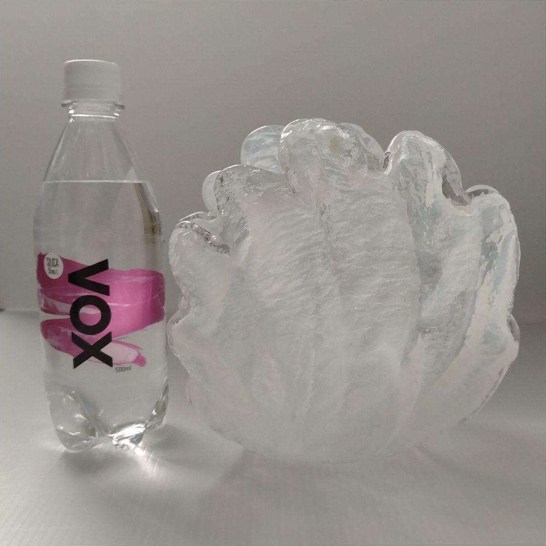 希少 アンティーク 岩田藤七 岩田工芸硝子 ガラス オブジェ 置物 シェル 貝