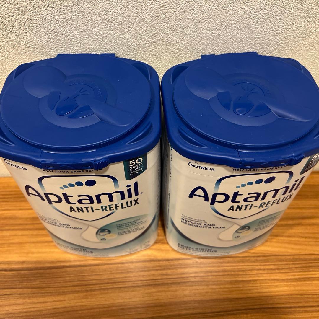[新品未開封] Aptamil 吐き戻し対応 粉ミルク 2缶セット