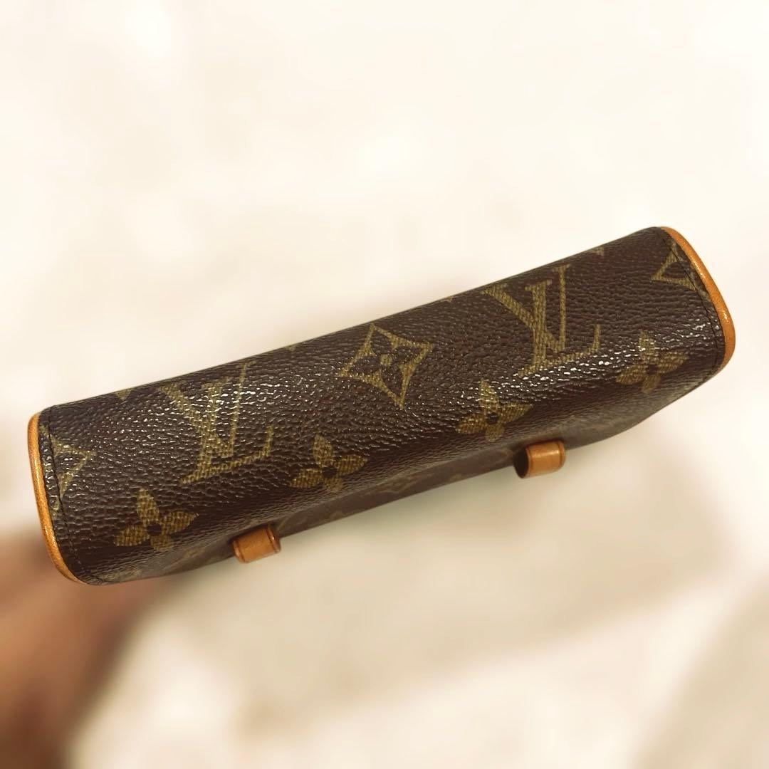 【美品】ルイヴィトン ポシェット フロランティーヌ モノグラム
