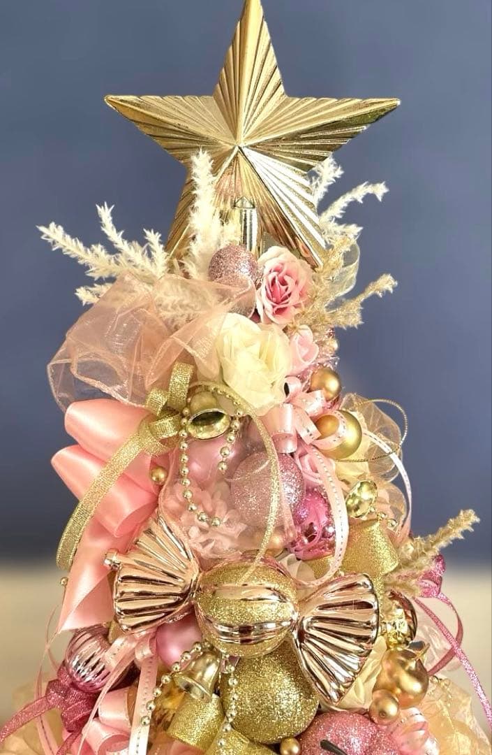 ピンククリスマスツリー！55センチ❣️ミッチー❣️