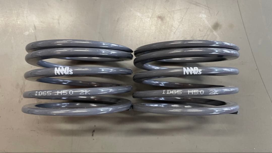 送料無料　MAQs ヘルパースプリング　セットID65 H50 2K