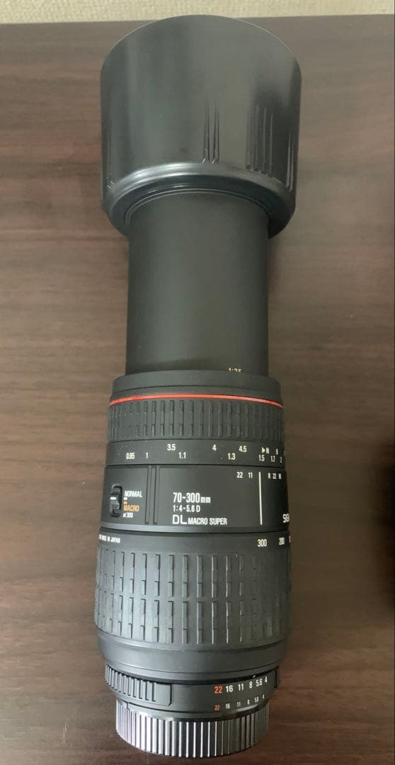 Nikon FE フィルムカメラ+SIGMAレンズ×2