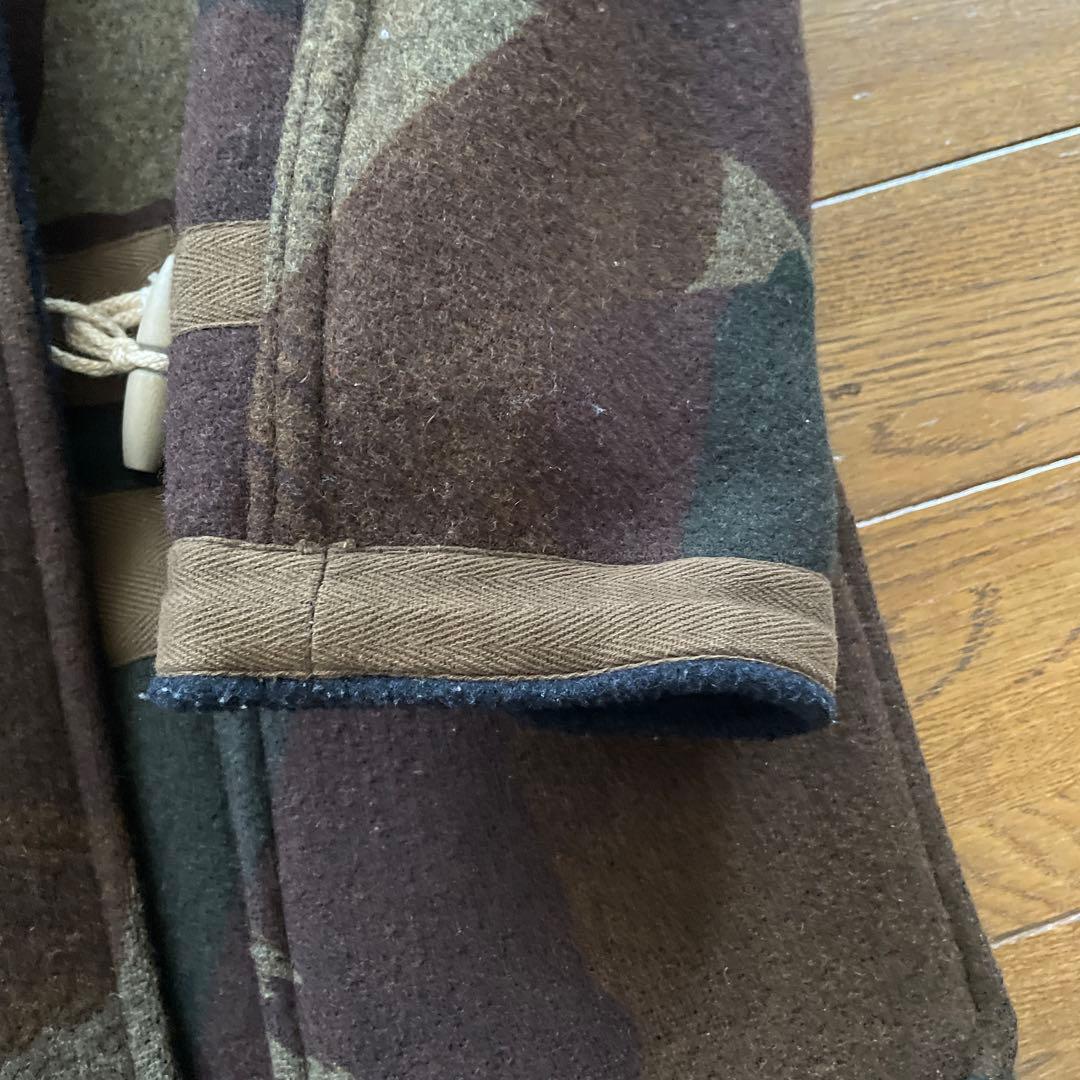 Nigel Cabourn リバーシブルダッフルコート 迷彩×ネイビー 46
