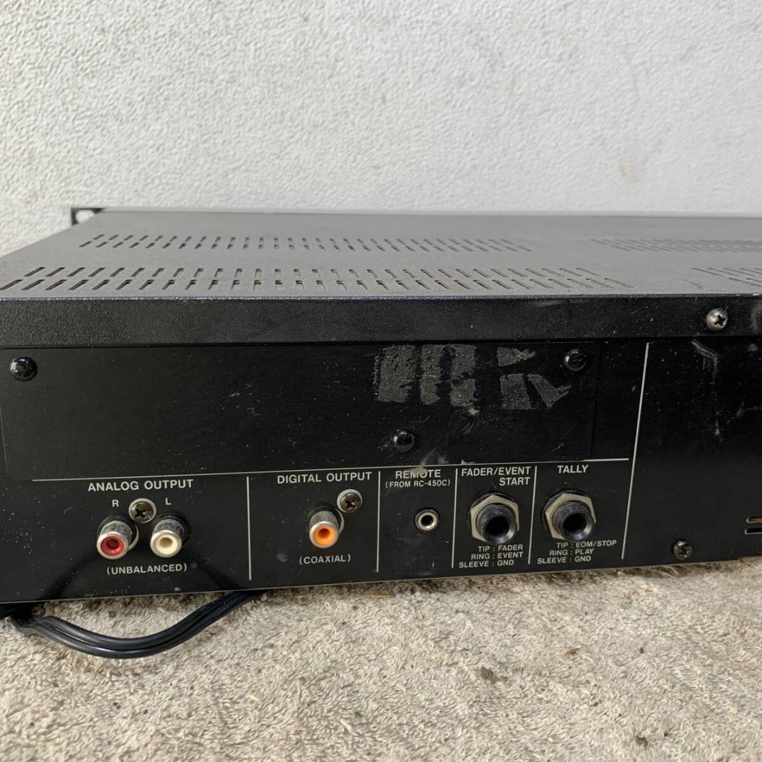 ジャンク品　TASCO　CD-450　CDプレーヤー　業務用　XZ4105