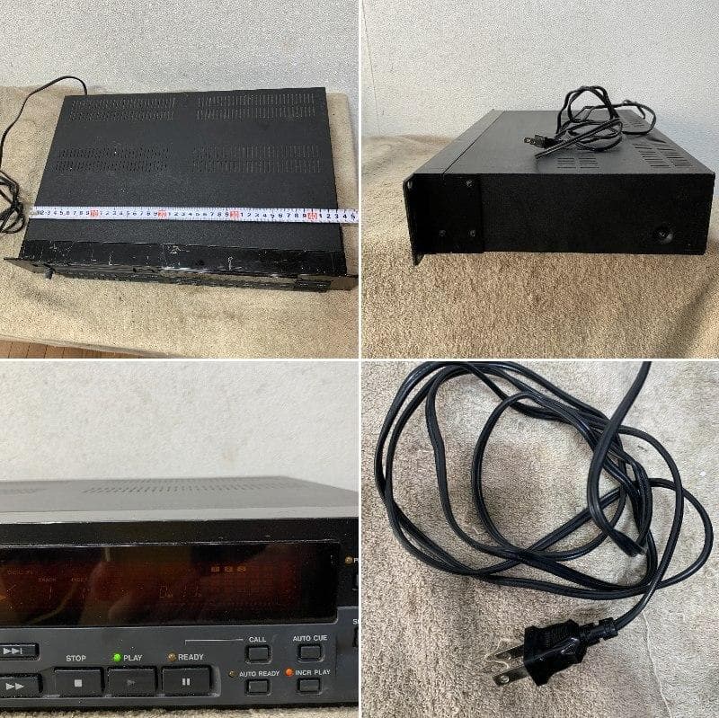 ジャンク品　TASCO　CD-450　CDプレーヤー　業務用　XZ4105