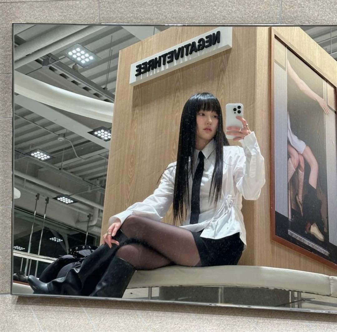 新品　kashiko Pintuck Preppy Shirt Tie Set