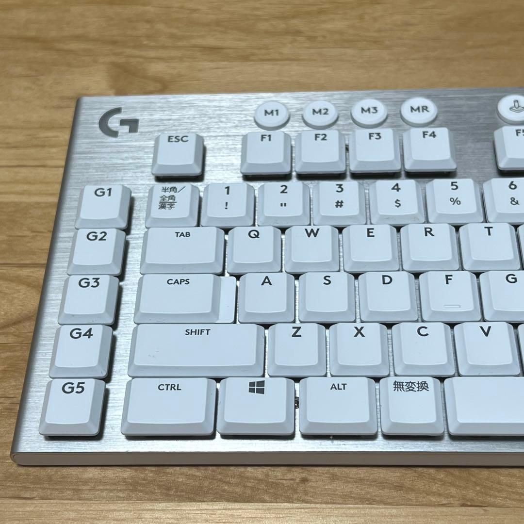 Logicool G ゲーミングキーボード G813-TCWH 有線