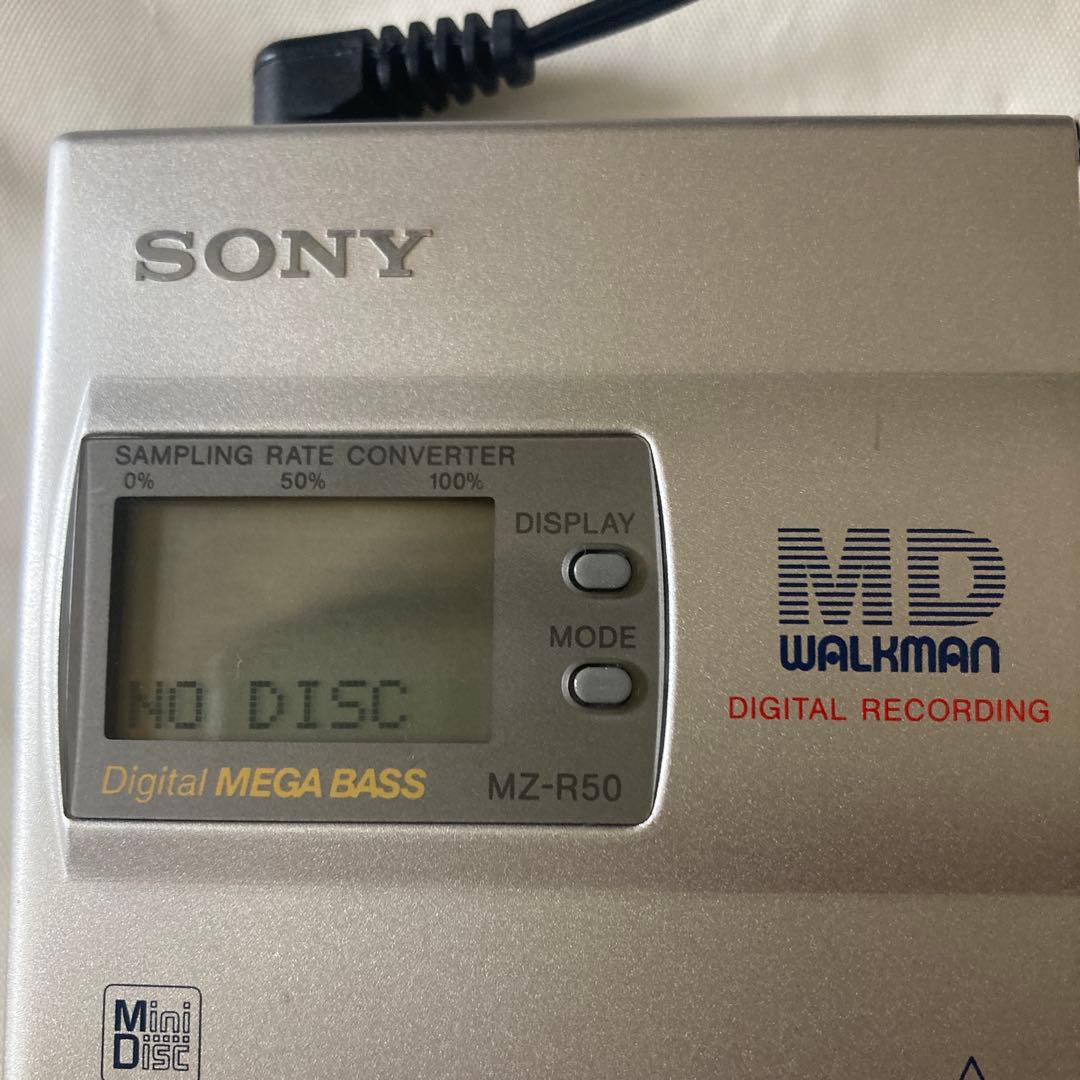 SONY ソニー MDレコーダー ウォークマン MZ-R50