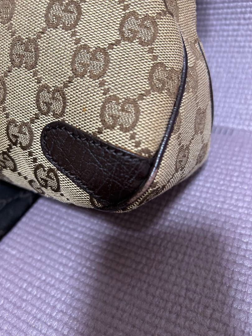 M*a様 希少 GUCCI ホースビット ショルダーバッグ GGキャンバス