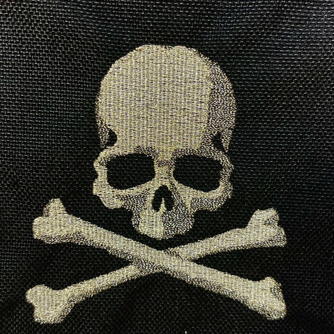 極美品 porter mastermind コラボ タブレットケース スカル刺繍