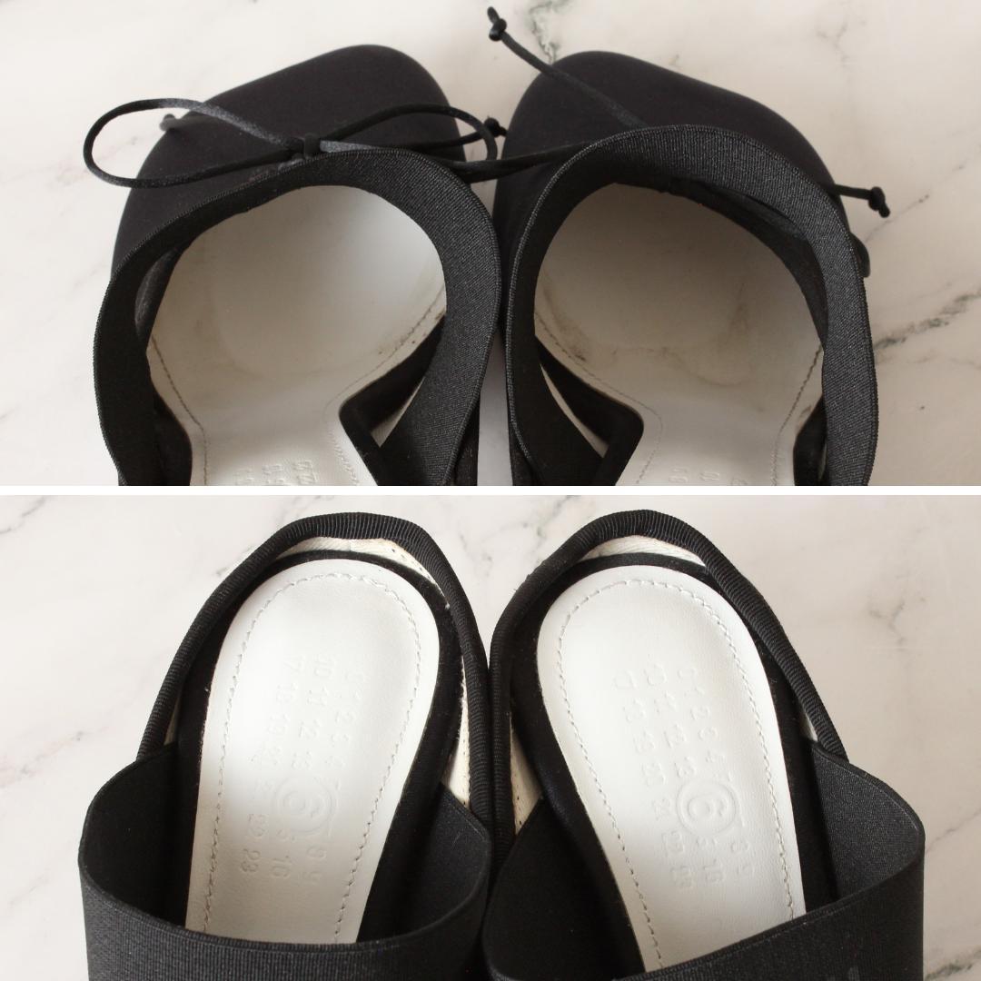 ✨極美品✨ MM6 メゾンマルジェラ バレエ デコルテサンダル 37（24cm）