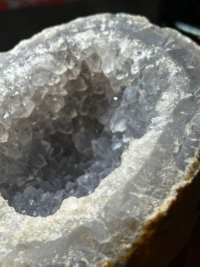 ☆別格高級品！福運大黒秘宝⑤大開運！水晶　アゲート　クラスター　原石ドーム　置物