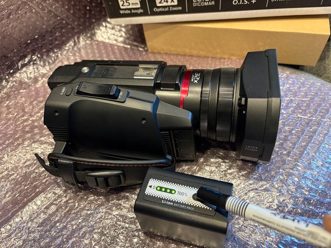 新品級★パナソニック HC-X1500 4K業務用ビデオカメラ 付属品 元箱