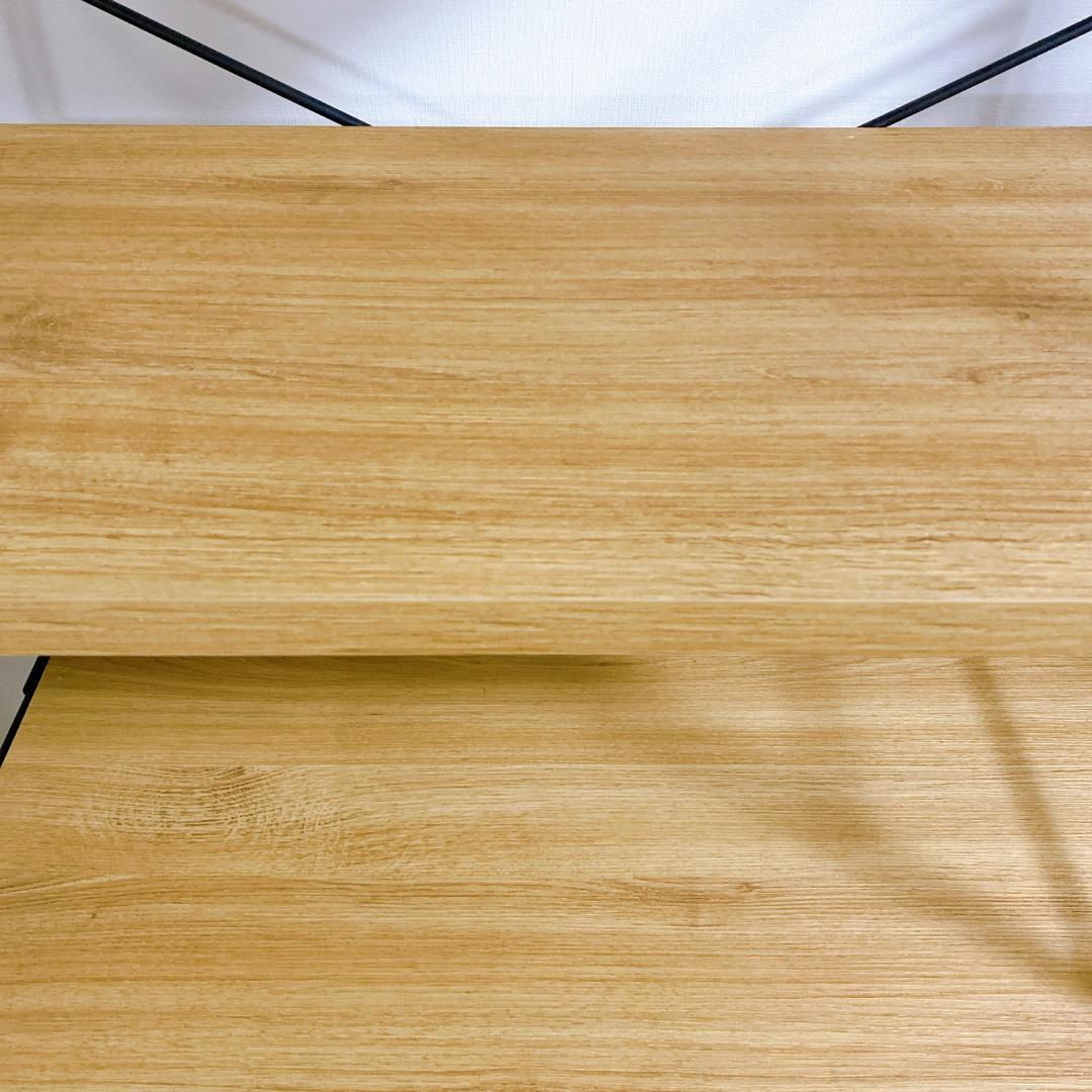 まみちゃん専用　YAMAZEN ウッドシェルフ 5段 ラック ナチュラル