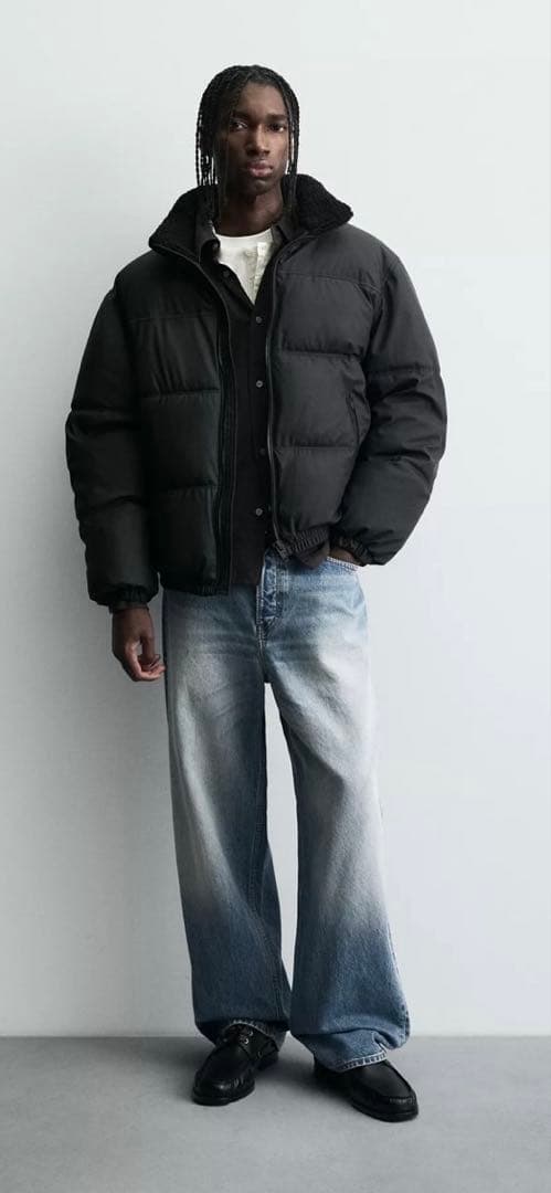 新品未使用★ZARA ラバーダウンジャケット★