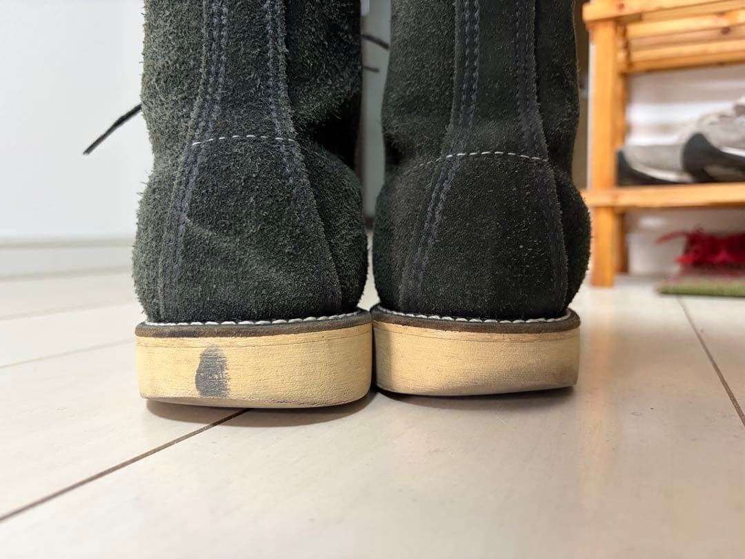 レッドウィングREDWING 8874黒スエードモックトゥ