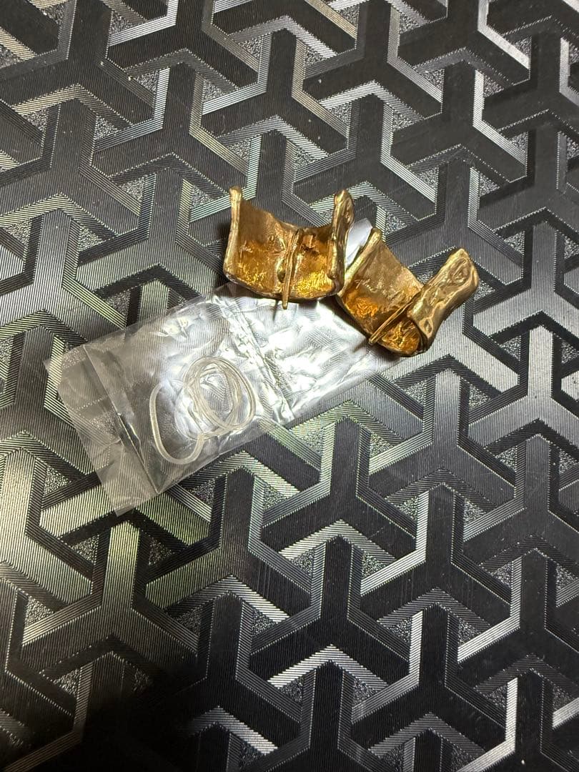 プリュイ　ヘアピアス　ゴールド