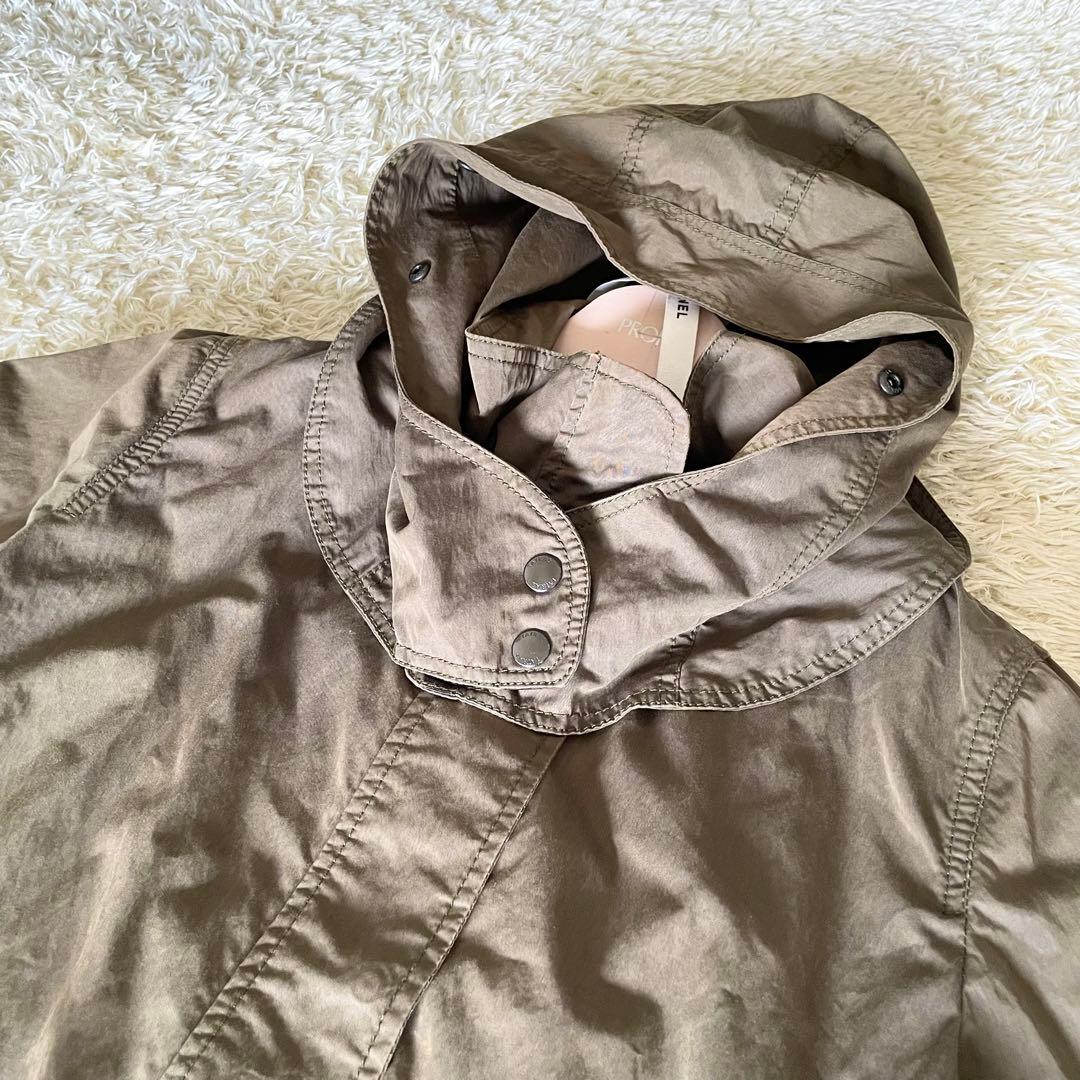 TATRAS タトラス フード付きモッズコート カーキ 03