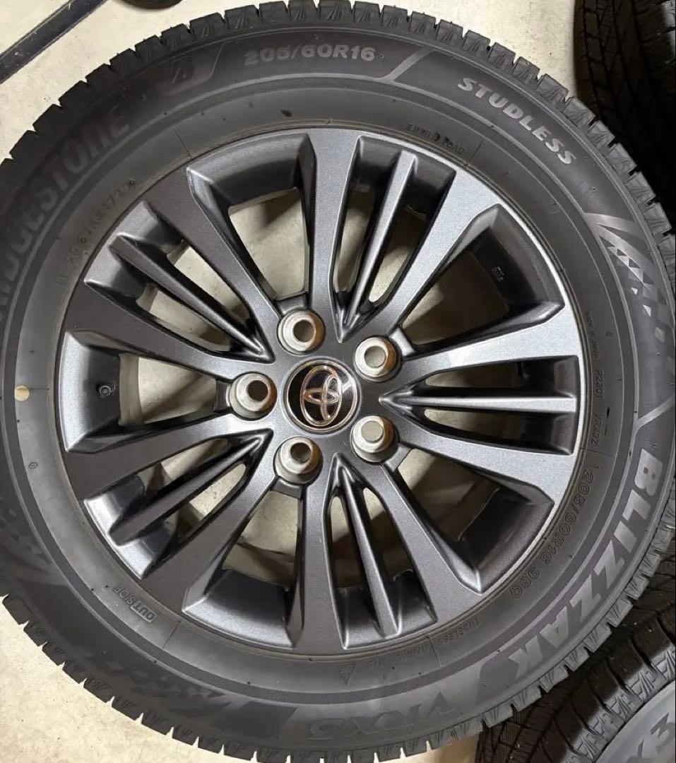 205/60R16 VRX3 90 ヴォクシー　純正ホイール