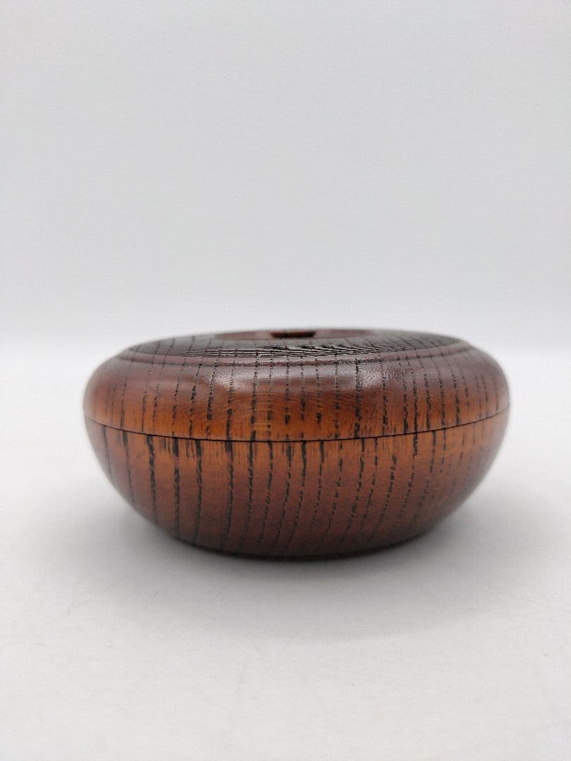 c752 【新品・未使用品】薬器型 香合 千筋 慶造 木箱 茶道具