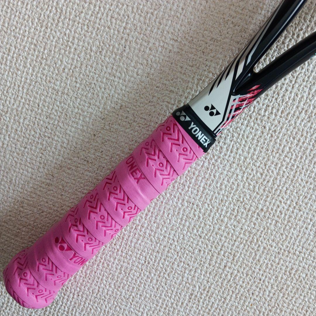 【未使用】YONEX Nitroframe テニスラケット ピンク&収納バッグ