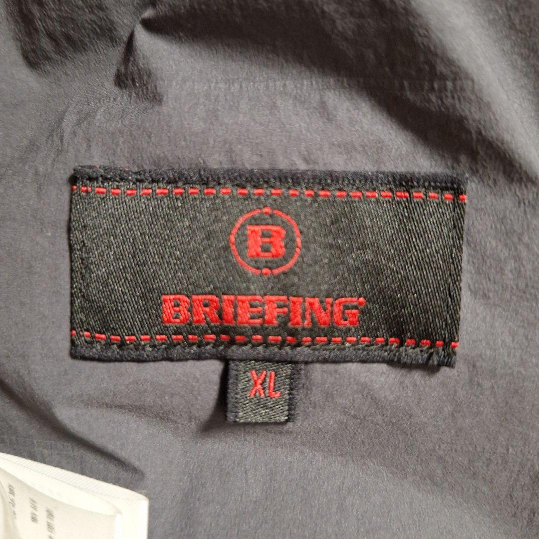 ★【美品】BRIEFING グレー ハイブリットダウンジャケット サイズ：XL