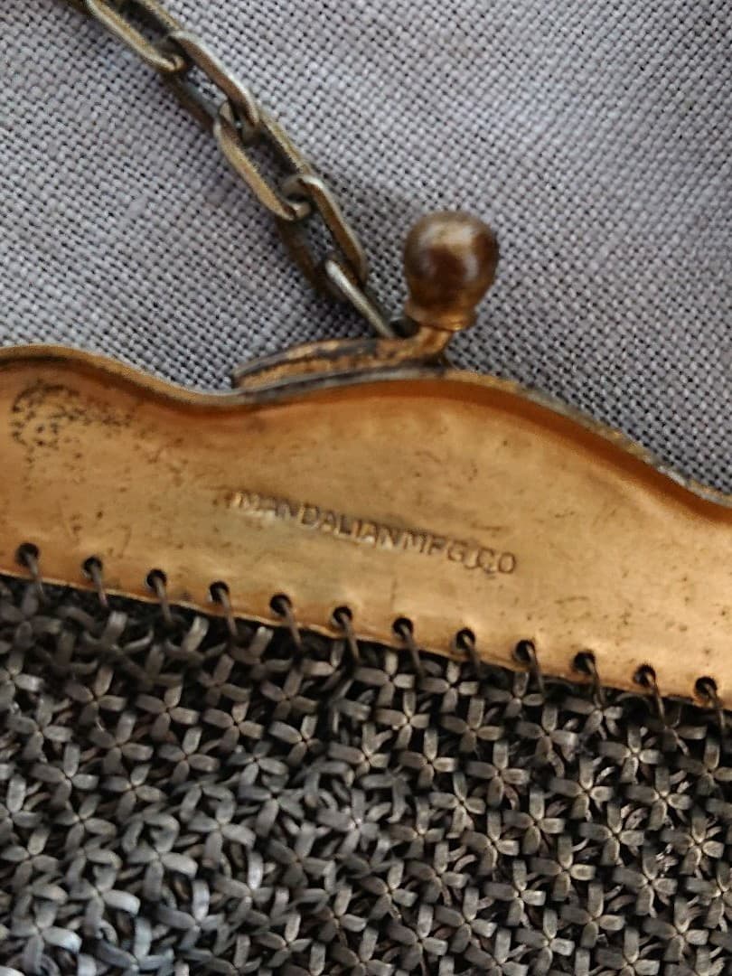 1900年初頭 Mandalian Mfg.Co メタル メッシュ パース