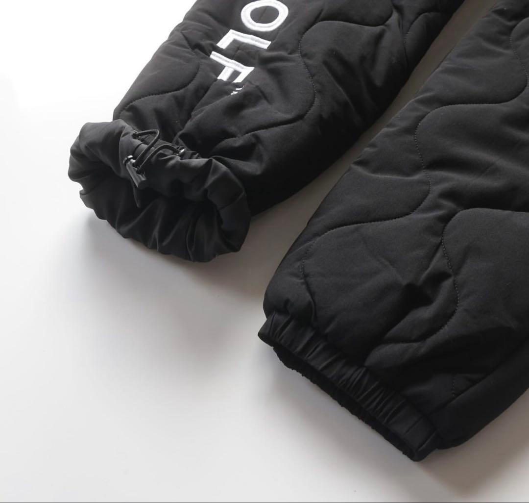 NO COFFEE x CLUBHAUS NO GOLF パンツ　黒　Mサイズ