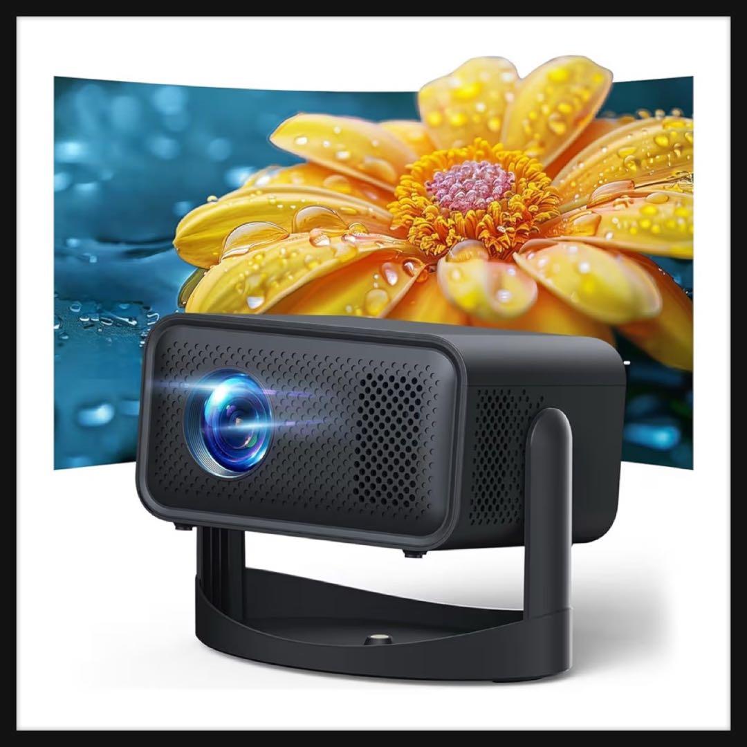 プロジェクター WiFi & Bluetooth 内蔵自動台形補正フォーカス