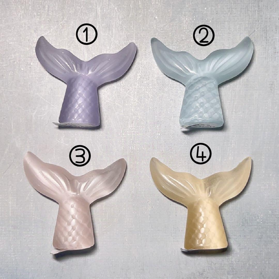 iro.ayame セレナイト シェル＆尾びれカービング 8点セット