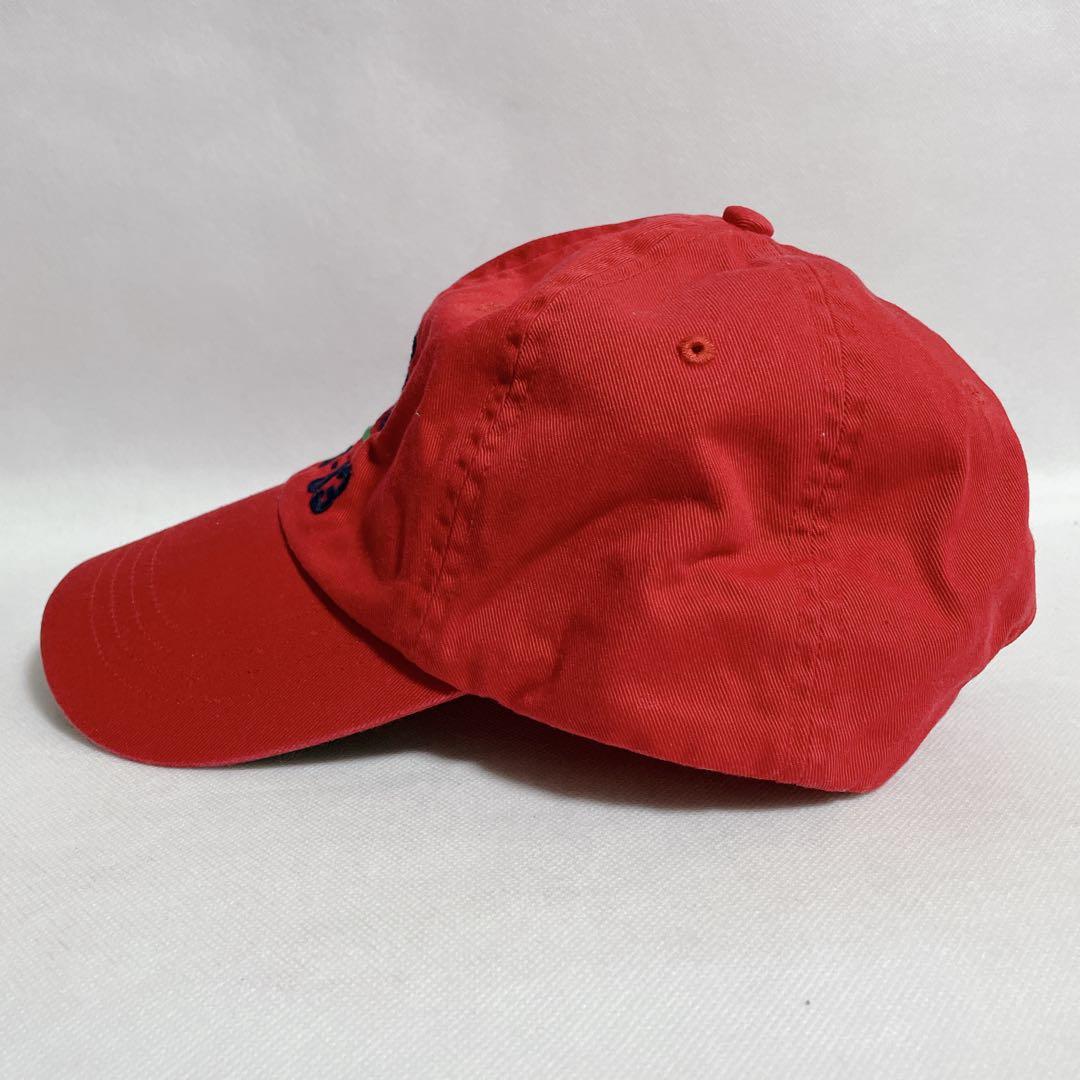POLO RALPH LAUREN　ポロ　ラルフローレン　赤 キャップ 帽子