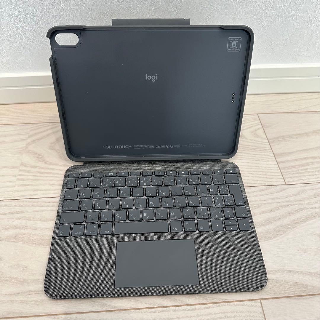 iPad Air 4 64GB ロジクール Folio Touchキーボード
