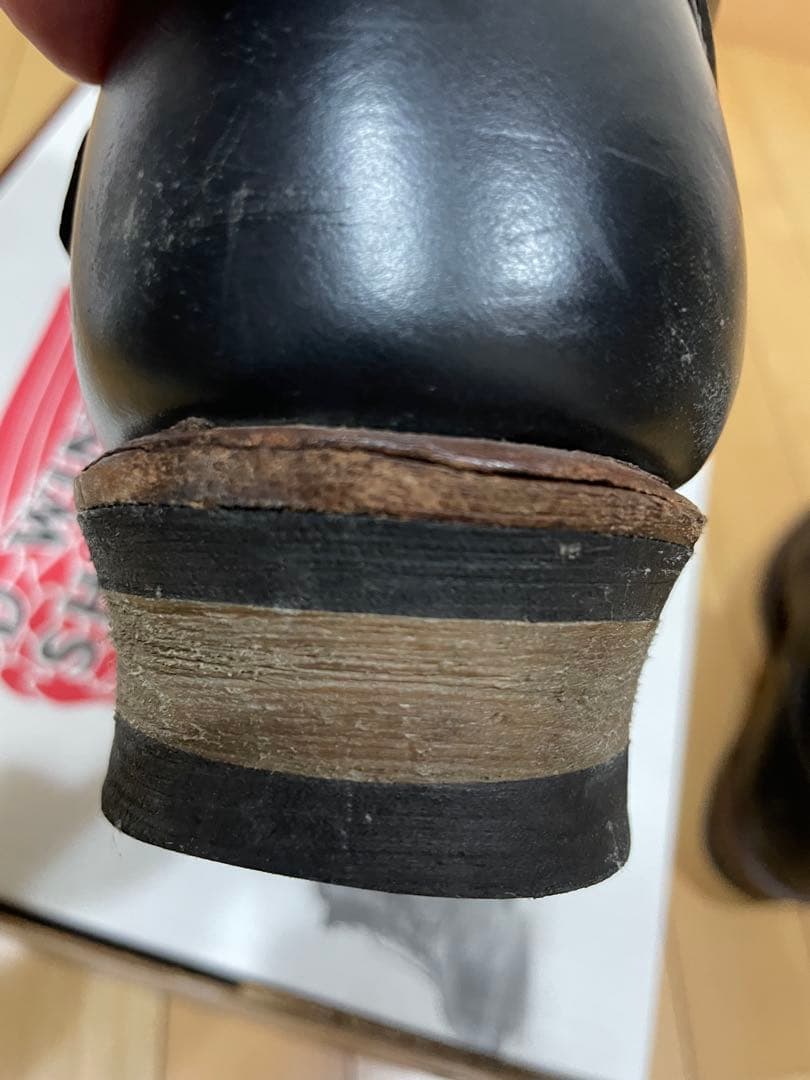 REDWING レッドウィング　2268 サイズ25.0 ブラック　2008年