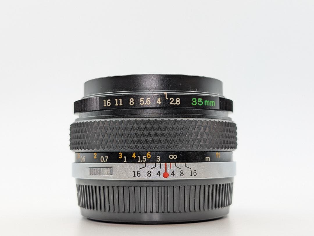 【カビくもり無】OLYMPUS G.ZUIKO AUTO-W 35mm F2.8