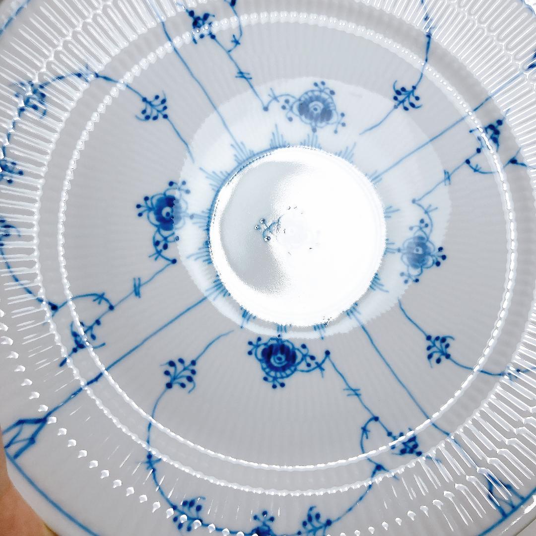 ロイヤルコペンハーゲン ブルーフルテッド プレート 27cm 2枚　|3900|