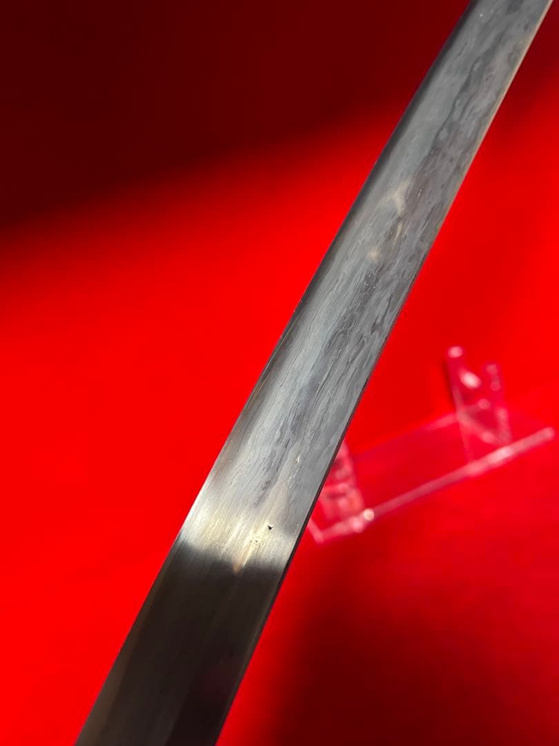 01589 包丁　マグロ包丁　超美品　刃文綺麗　墨流し　地肌綺麗　未使用品