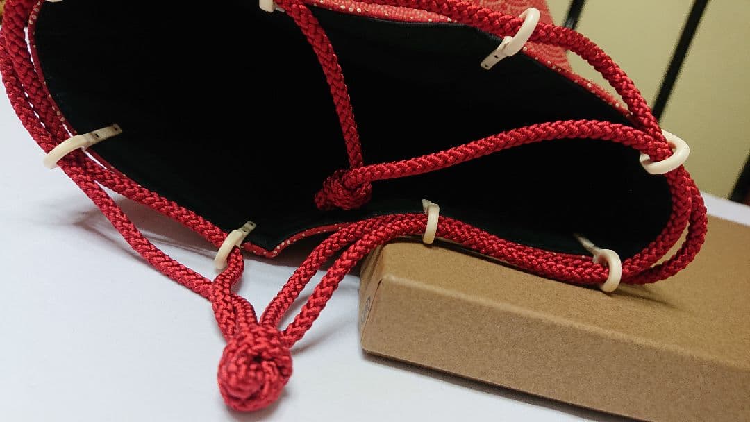 未使用　印傳屋手提げ袋