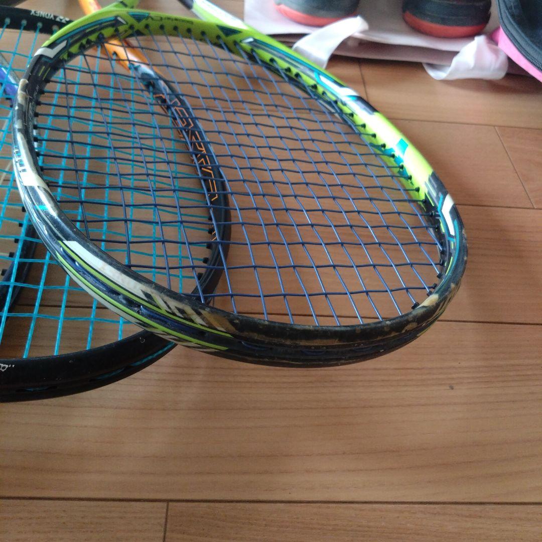 YONEXソフトテニスラケット 4本セット　シューズ　ケース