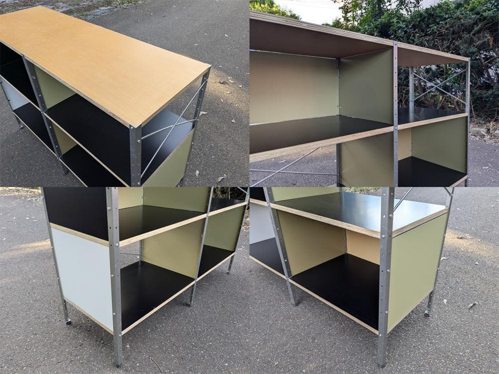 Eames イームズ ESU201 ストレージユニット シェルフ ラック タン