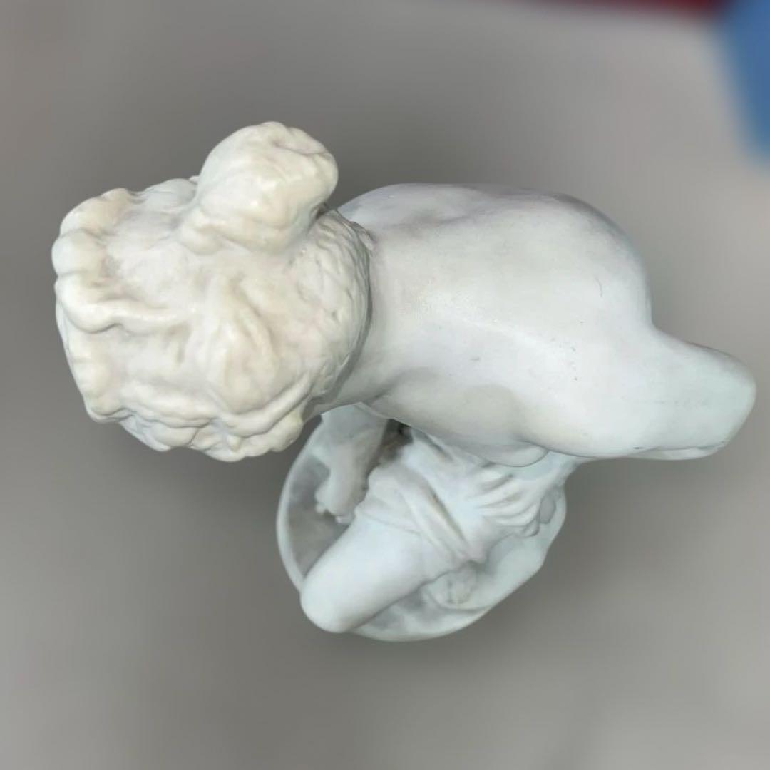 専用　大理石　女性裸婦像　高さ65.5㎝/17.4㌔　東Y7-1020☆1F