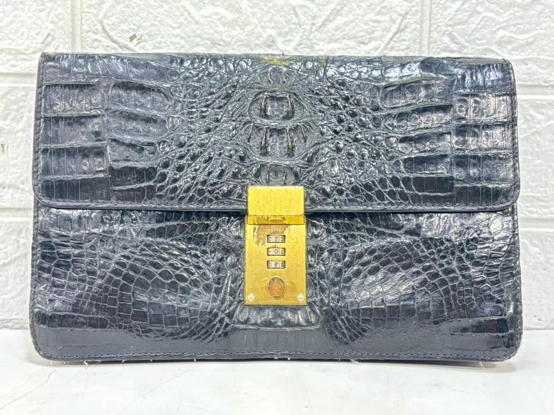 10-14-2 バッグ 7個 セット まとめ 本革 黒 緑 黄色 ブラウン