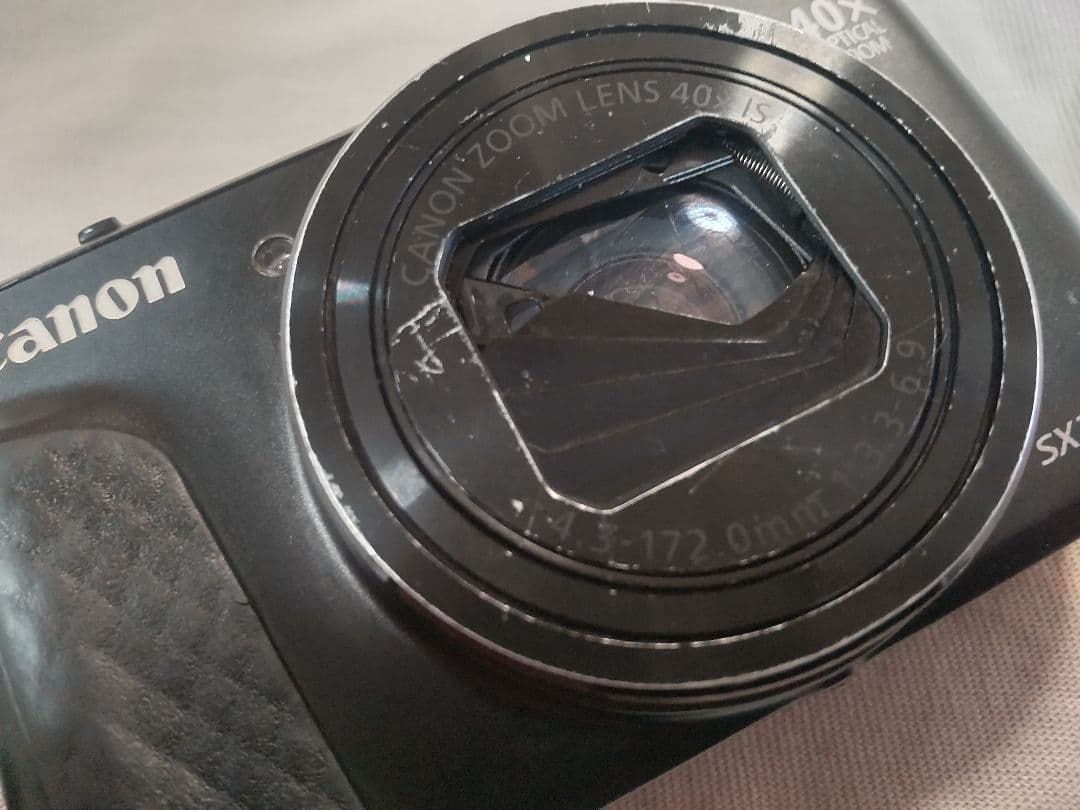 ✩ ジャンク品✩ Canon PowerShot SX740 HS BK