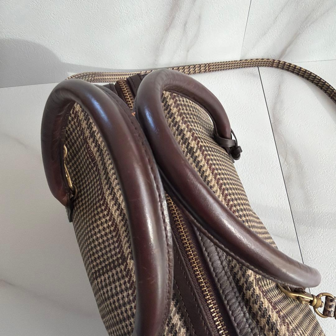 希少 LAUREN RALPH LAUREN 2way ボストン ショルダー