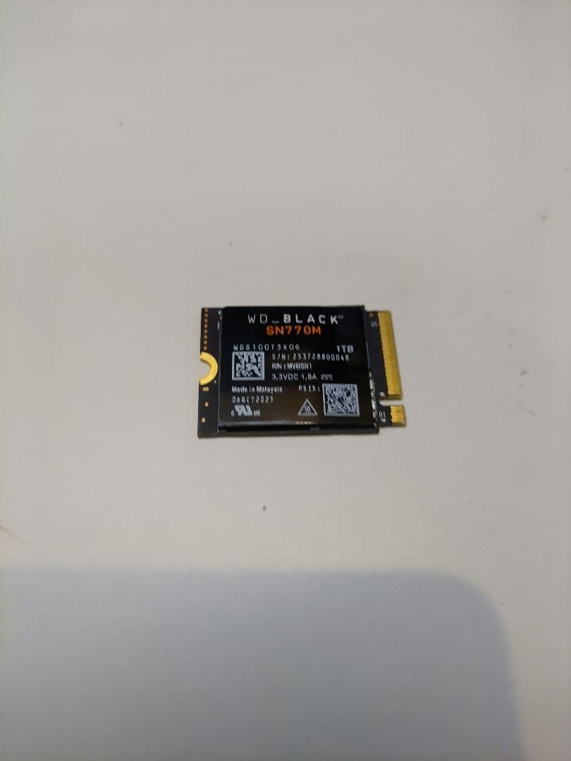 内蔵型SSD WD_BLACK SN770M 1TB M.2 NVMe SSD
