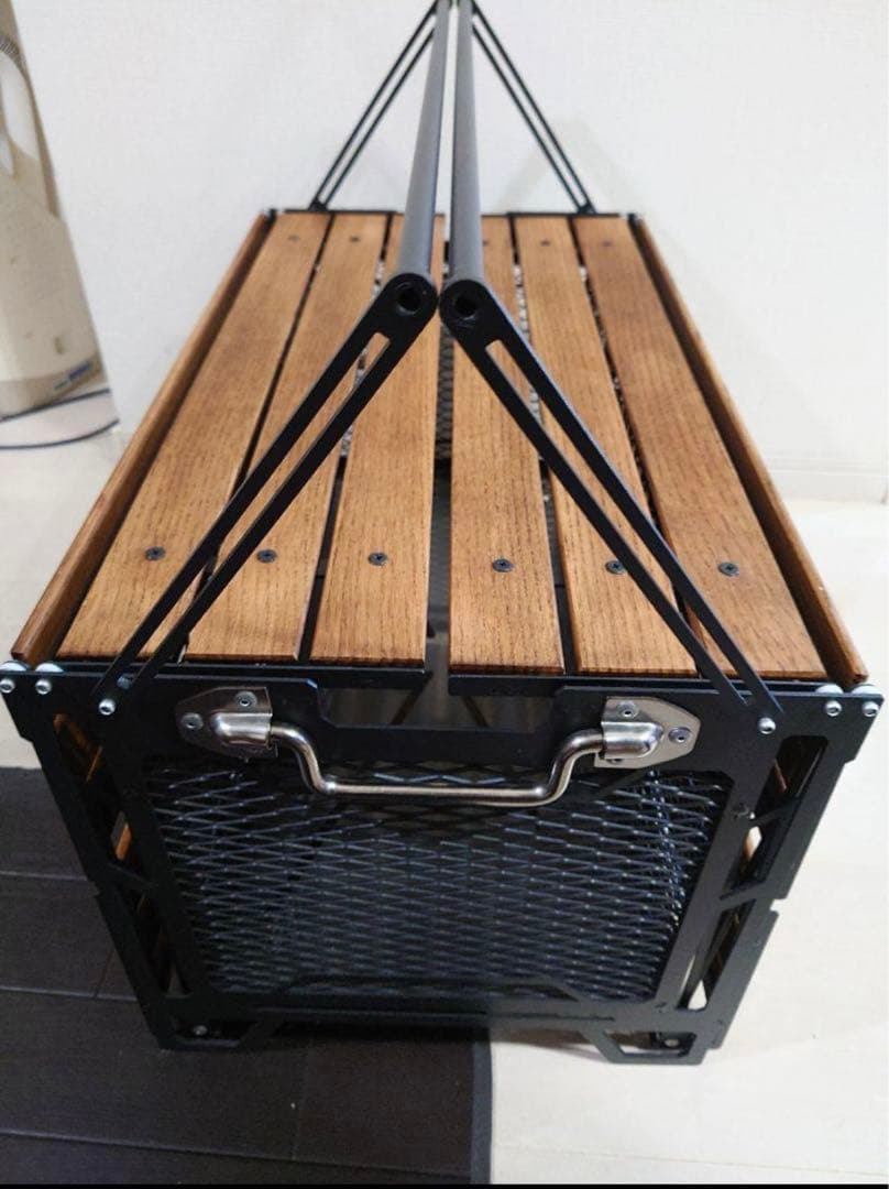 ネイチャートーンズ　サイドアップボックス＆テーブルDX アウトドア　ローテーブル