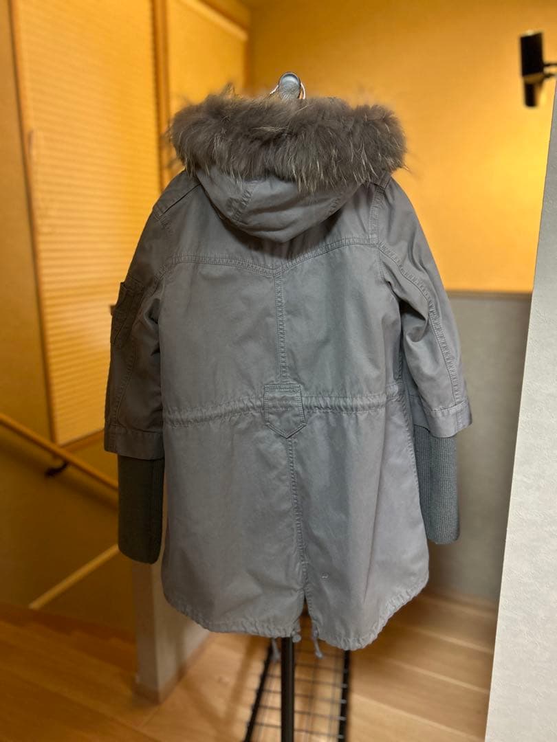 Burberry ブルーレーベル　3wayモッズコート　ミリタリー バーバリー