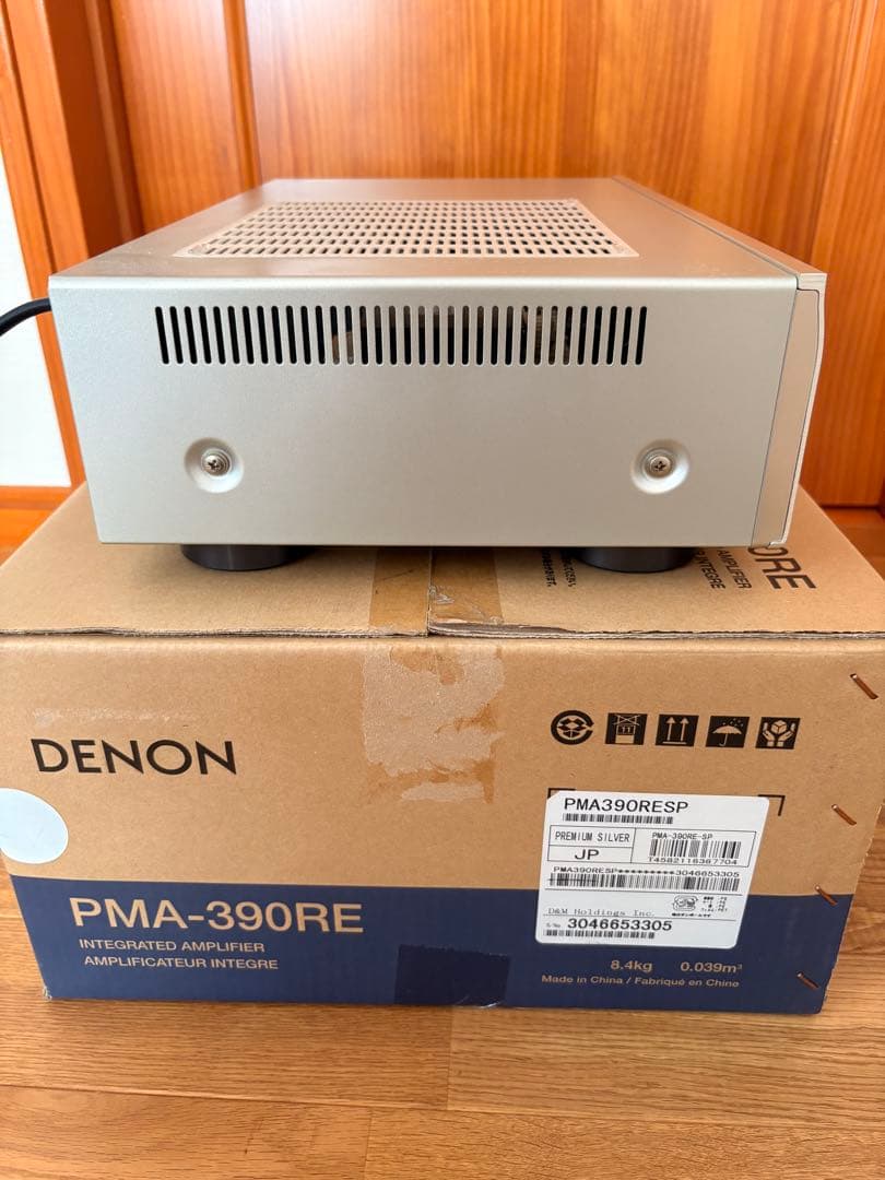 動作確認済　DENON PMA-390REプリメインアンプ　元箱有り