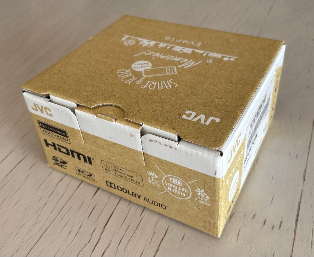 JVC Everio エブリオ　ハンディカメラ　GZ-F270-W　耐衝撃・低温